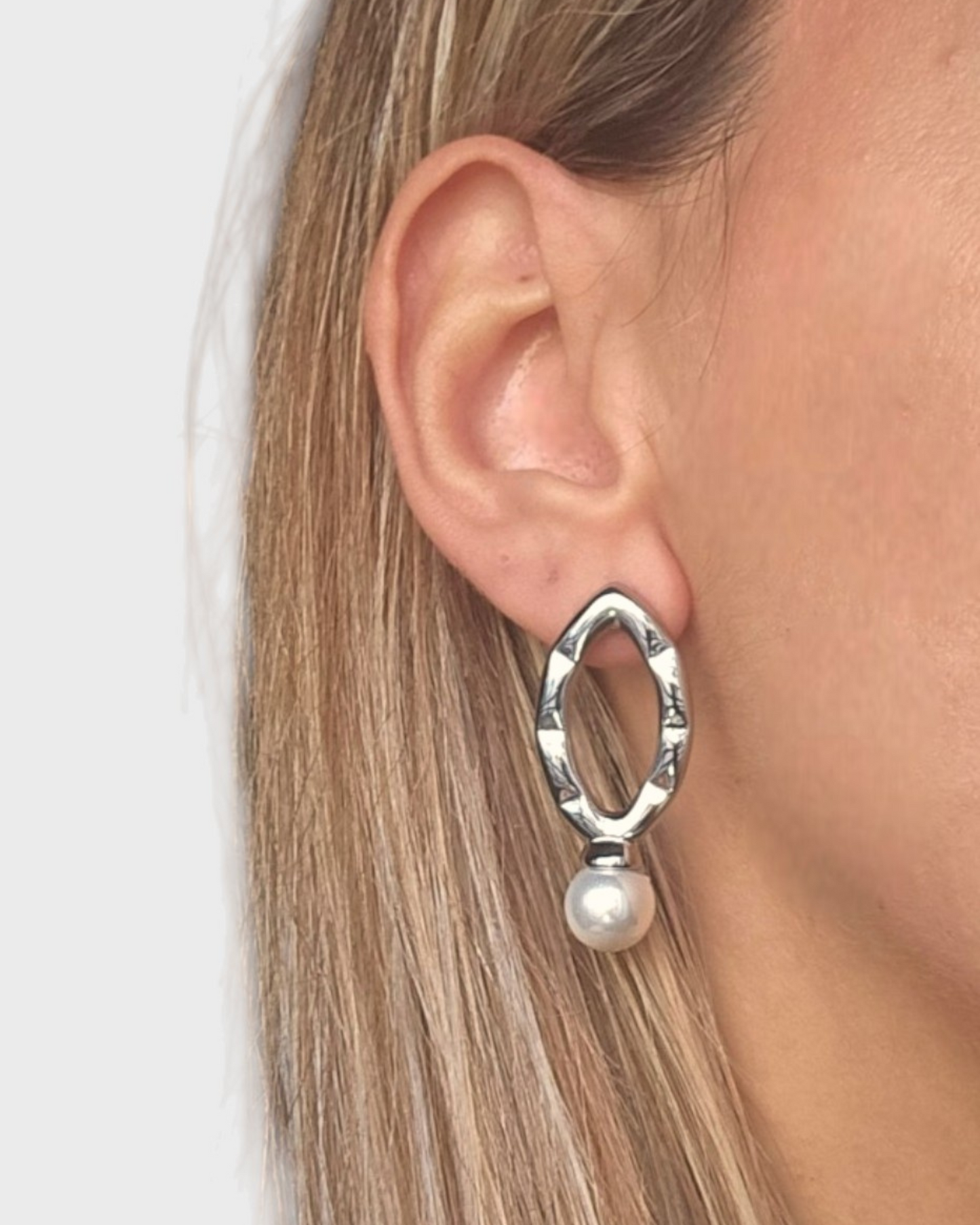 Pendientes Perla de Luna