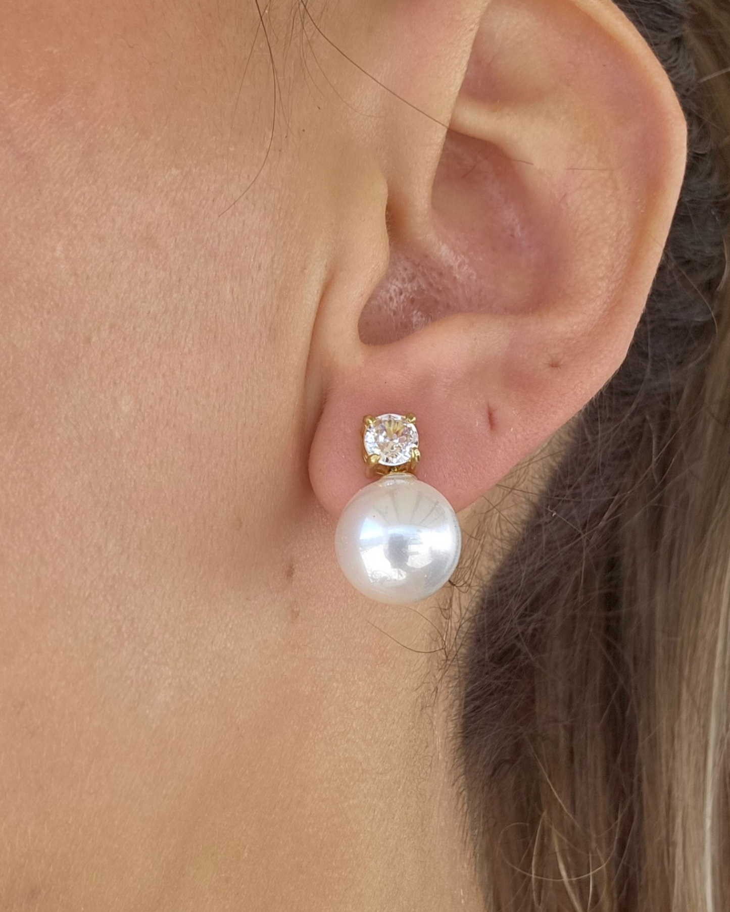 Pendientes Perlado